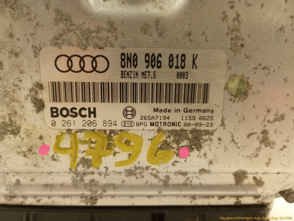 Audi TT Engine Control Module ECM