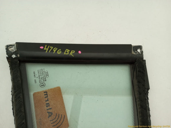 Audi TT Passenger Right Rear Window Quarter Glass