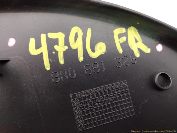 Audi TT Set Of Front Right Seat Side Trim