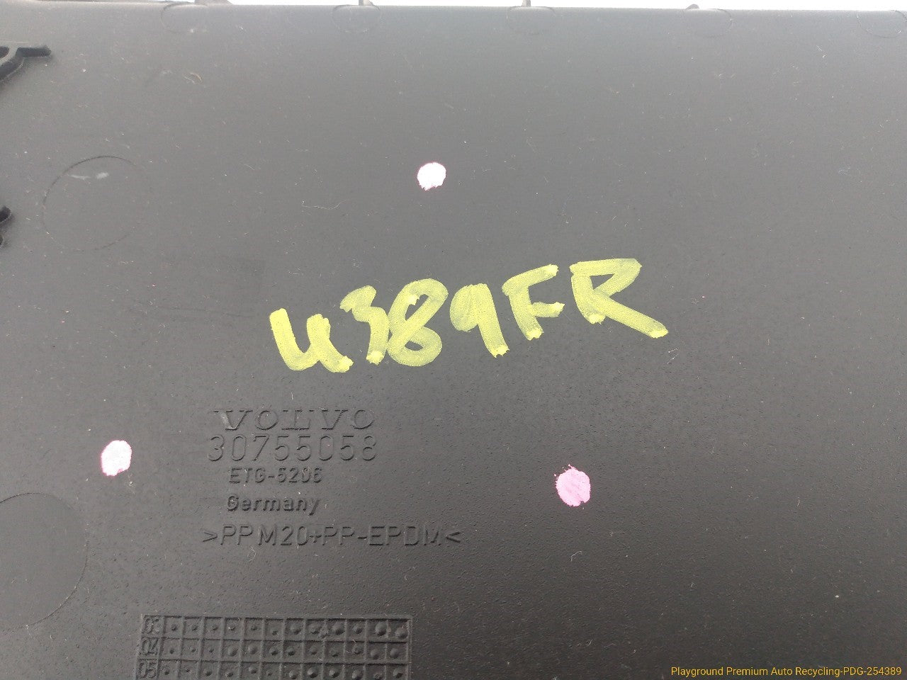 Volvo C30 Glove Box Rubber Insert Tray