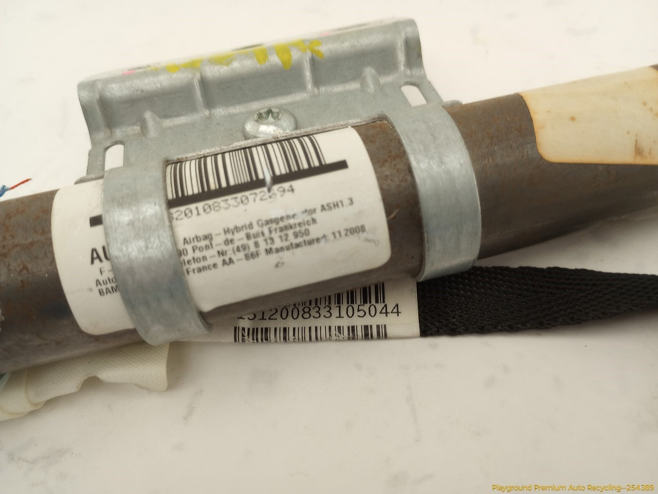 Volvo C30 Passenger Right Side Curtain Airbag