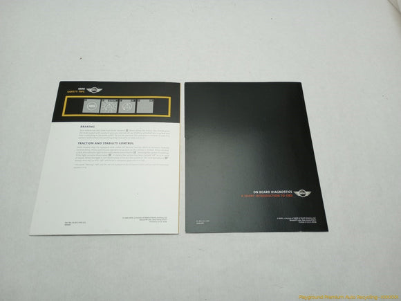 Mini Cooper S Owner's Manual