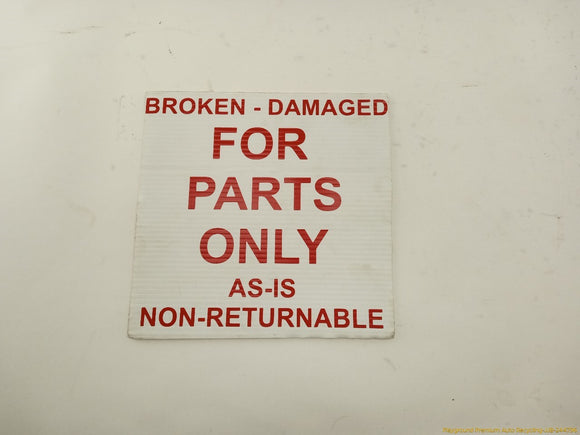 Audi TT **AS IS** Engine Cylinder Short Block