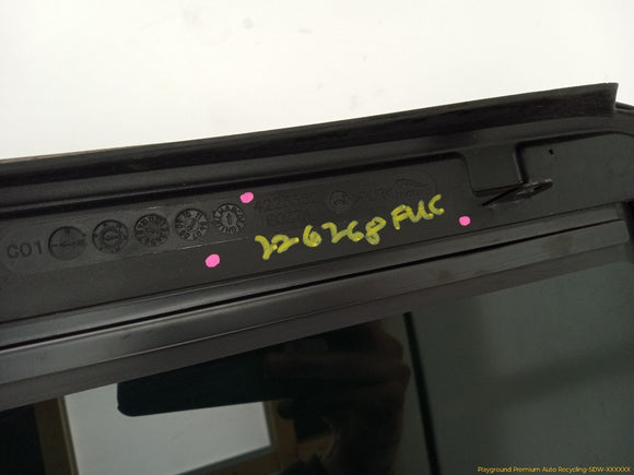 Jaguar XF Sun Roof Window Glass