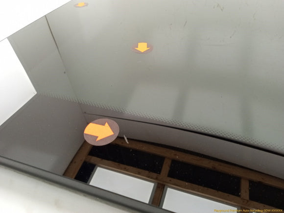 Mini Cooper S Sun Roof Window Glass
