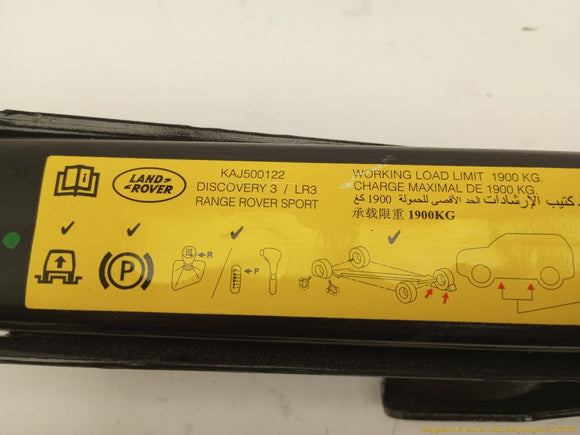 Land Rover LR4 Emergency Spare Tire Tool Kit