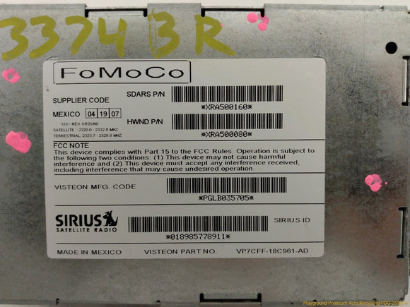 Land Rover LR3 Satellite Radio Receiver