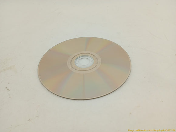 Land Rover LR3 Navigation System Disc