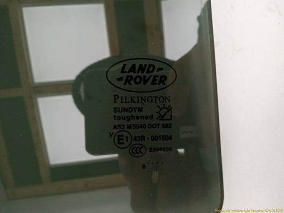 Land Rover LR4 Passenger Right Rear Door Window Glass
