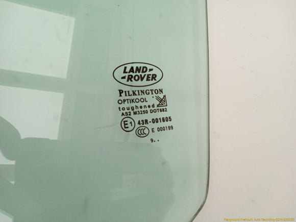 Land Rover LR4 Driver Left Front Door Window Glass