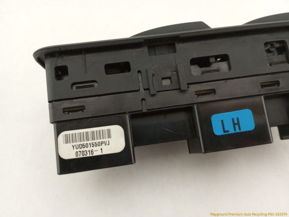 Land Rover LR3 Driver Left Front Master Window Control Switch