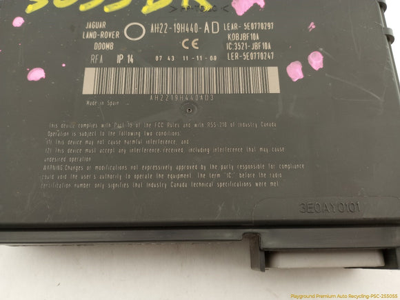 Land Rover LR4 Keyless Entry Control Module