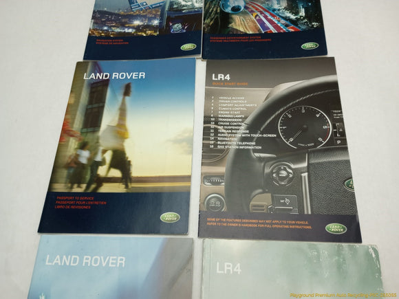 Land Rover LR4 Owner's Manual