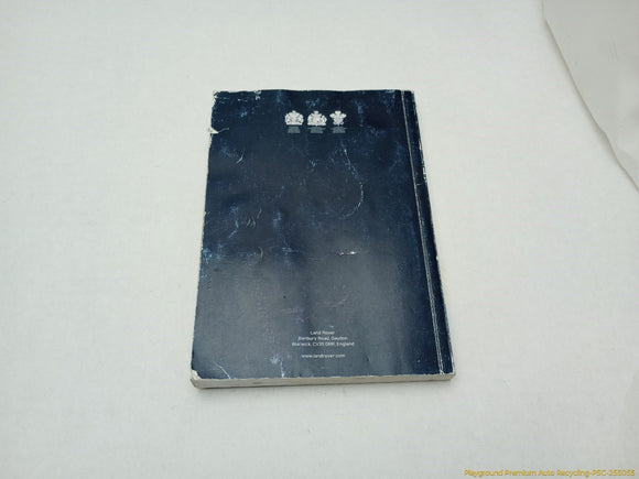 Land Rover LR4 Owner's Manual