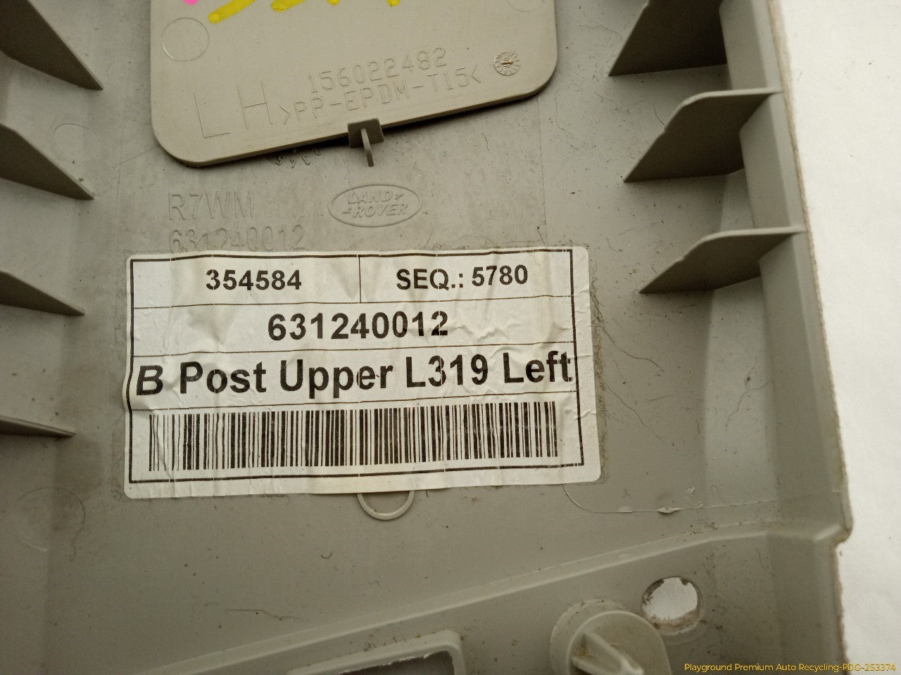 Land Rover LR3 Driver Left Upper B Pillar Trim