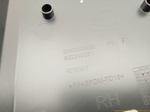 Land Rover LR3 Passenger Right Lower B Pillar Trim