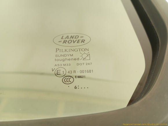 Land Rover LR3 Driver Left Rear Door Vent Glass