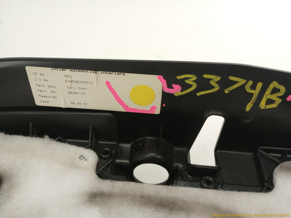 Land Rover LR3 Lower Tailgate Interior Trim Panel