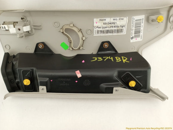 Land Rover LR3 Passenger Right Rear Upper C Pillar Trim