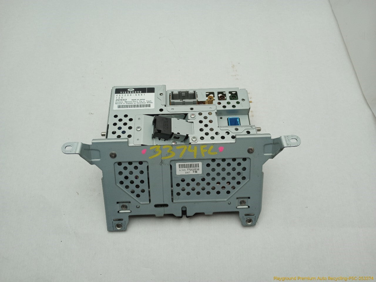 Land Rover LR3 Radio Audio Display Screen Head Unit - 0