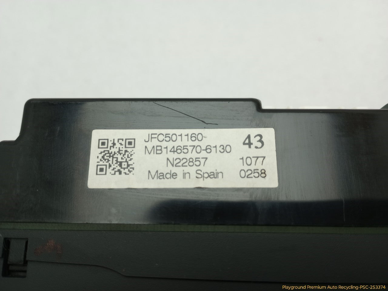 Land Rover LR3 Climate Control Switch