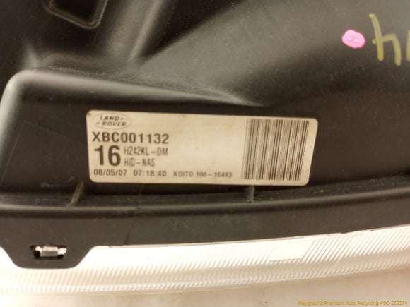 Land Rover LR3 Driver Left Head Light