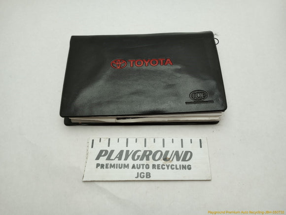 Toyota Celica Owners Manual Booklet