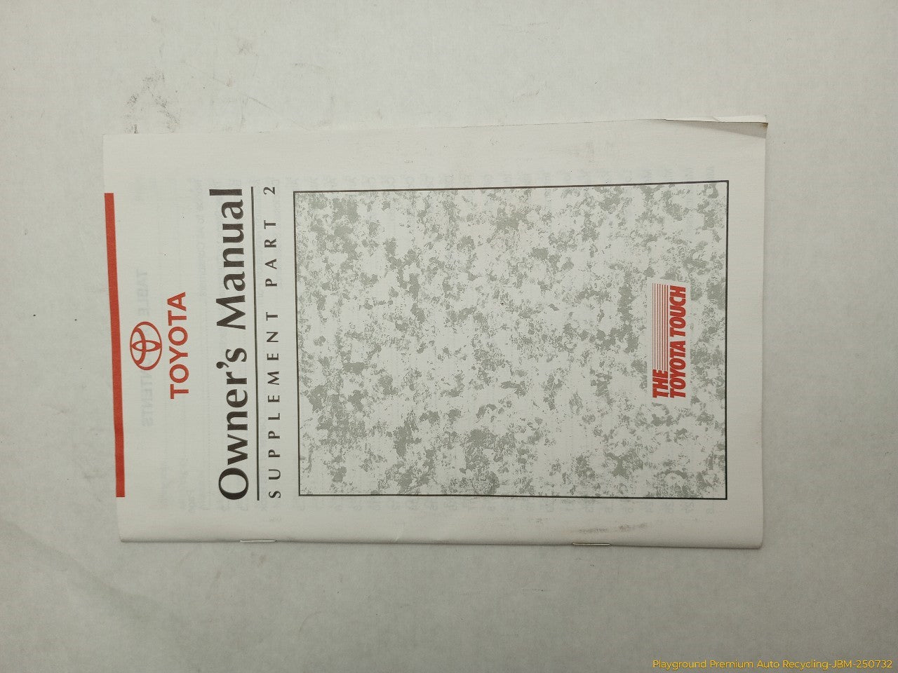 Toyota Celica Owners Manual Booklet