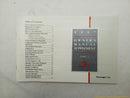 Toyota Celica Owners Manual Booklet-9