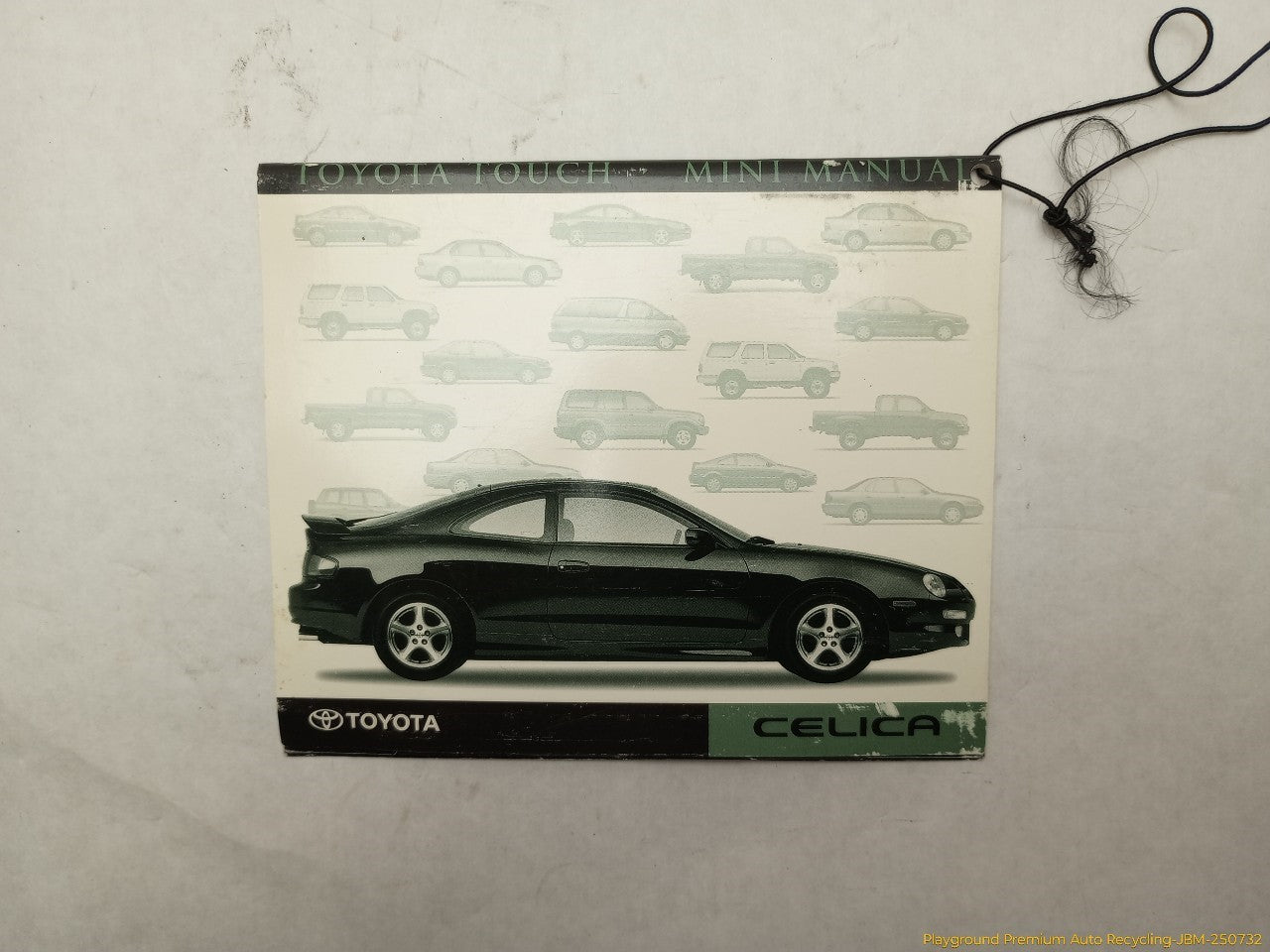 Toyota Celica Owners Manual Booklet
