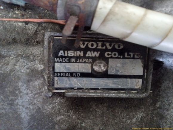 Volvo C30 Automatic Transmission