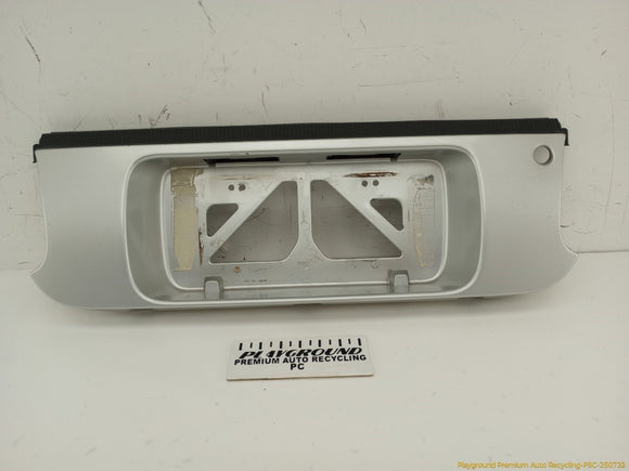 Toyota Celica Rear Trunk License Plate Holder Panel