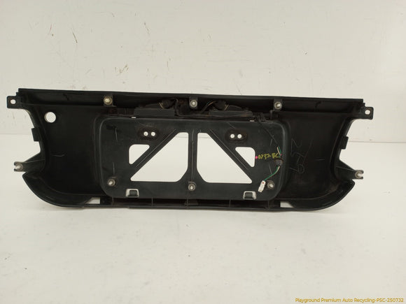 Toyota Celica Rear Trunk License Plate Holder Panel