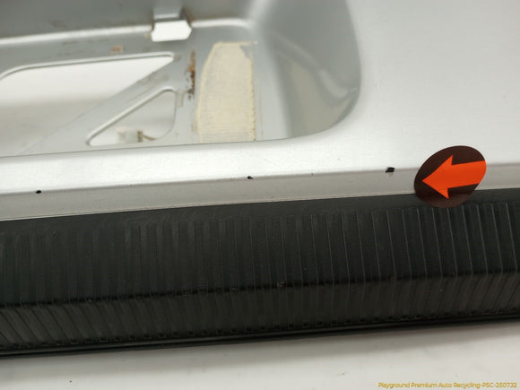 Toyota Celica Rear Trunk License Plate Holder Panel