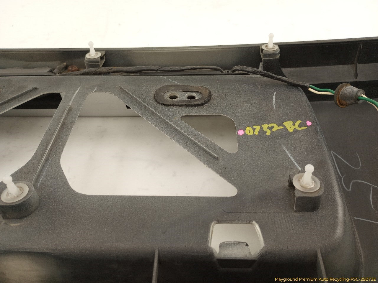 Toyota Celica Rear Trunk License Plate Holder Panel | Playground PAR