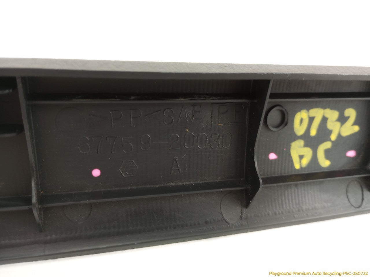 Toyota Celica Set Of 3 Hatch Glass Side Trim