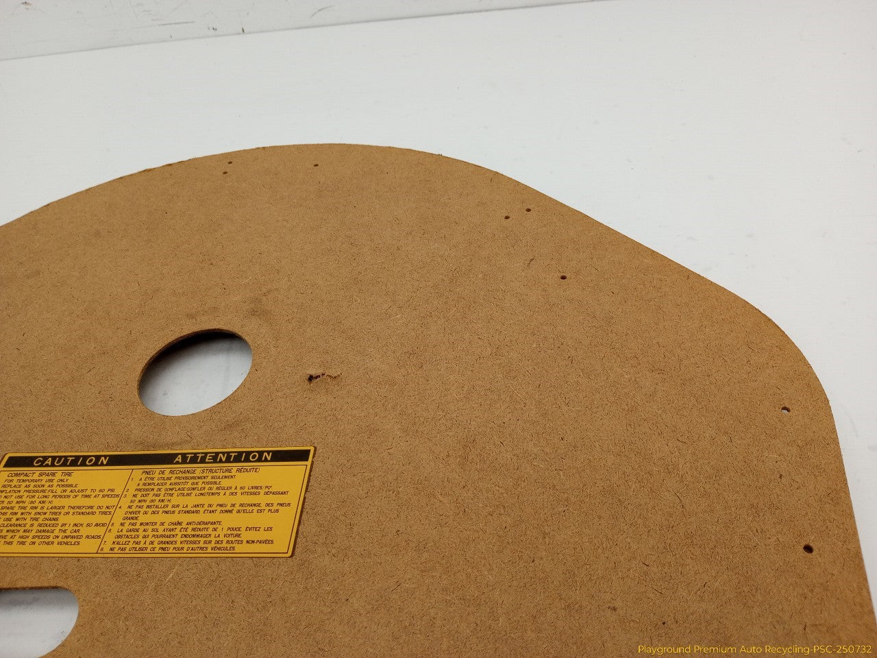 Toyota Celica Spare Wheel Board Cover