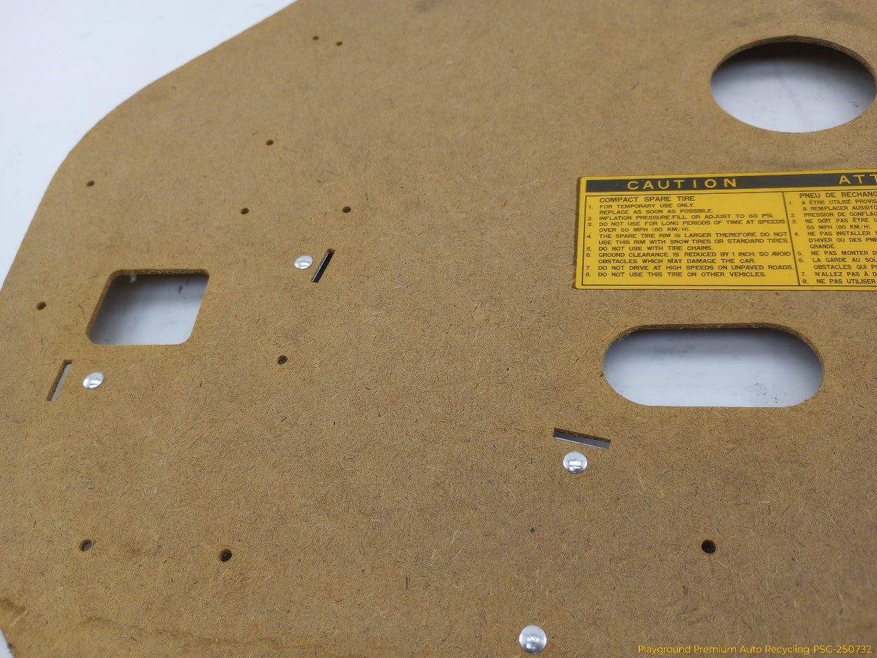 Toyota Celica Spare Wheel Board Cover