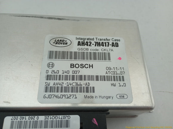 Land Rover LR4 Transfer Case Control Module