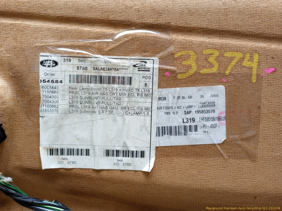 Land Rover LR3 Headliner