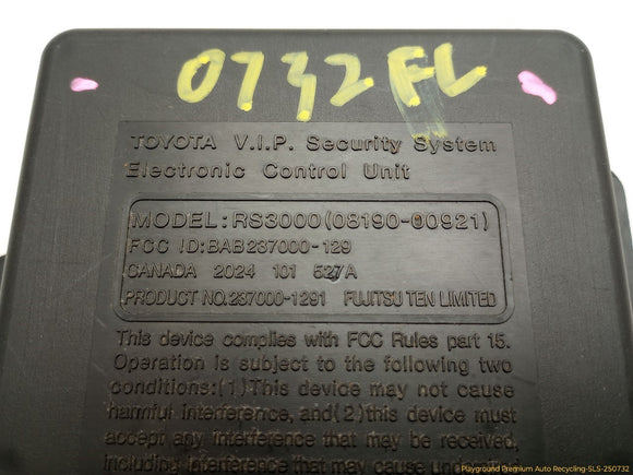 Toyota Celica Security System Control Module