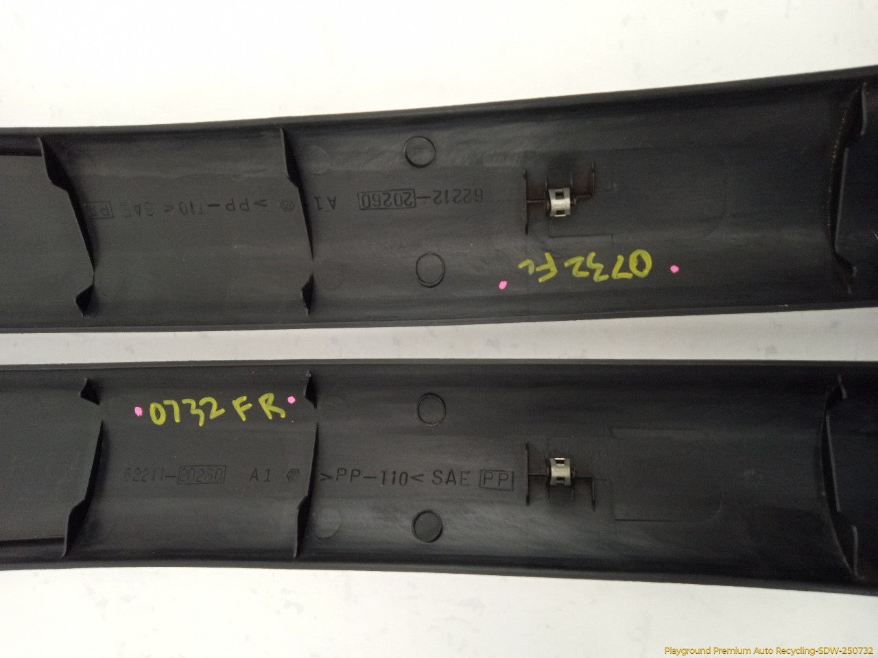 Toyota Celica Pair Of Interior A Pillar Trim