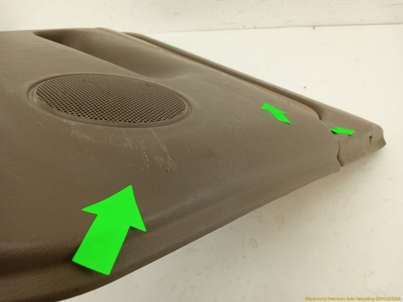 Toyota 4Runner Driver Left Rear Door Trim