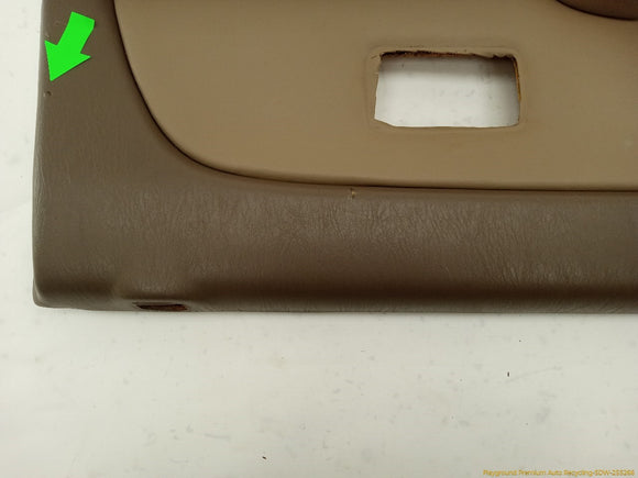 Toyota 4Runner Driver Left Rear Door Trim