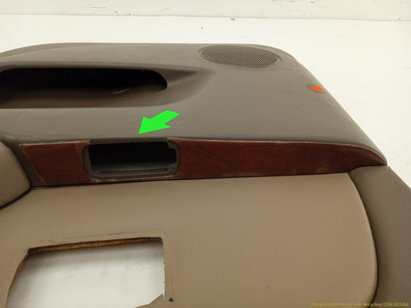 Toyota 4Runner Passenger Right Rear Door Trim