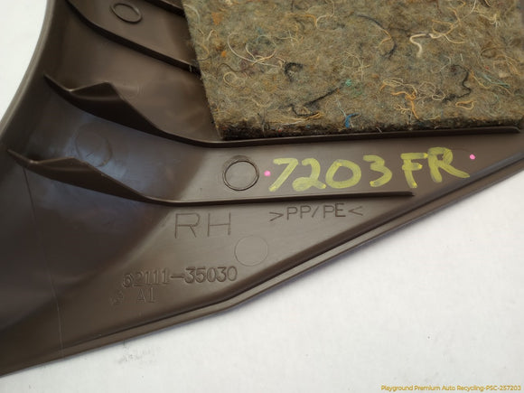 Toyota 4Runner Pair Of Front Lower Kick Trim