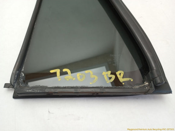 Toyota 4Runner Passenger Right Rear Door  Vent Glass