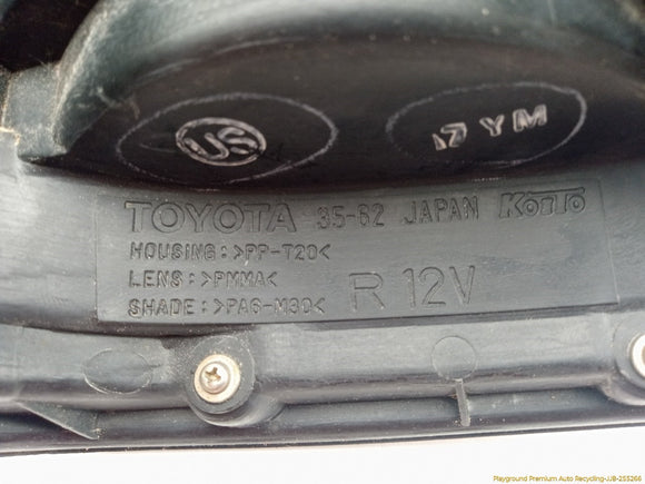 Toyota 4Runner Passenger Right Tail Lamp