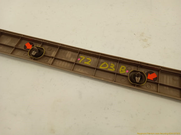 Toyota 4Runner Liftgate Scuff Plate Trim