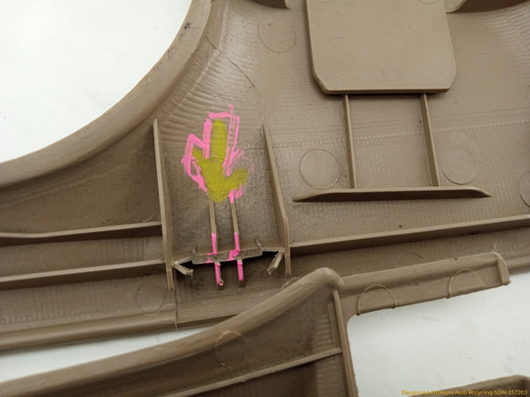 Toyota 4Runner Pair Of Upper B Pillar Trim